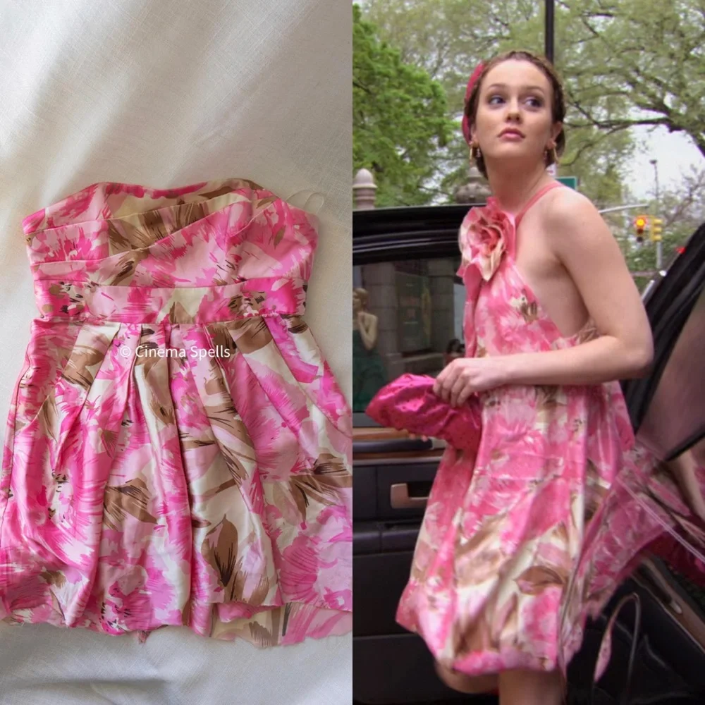 blair waldorf pink dress Blair prom dress